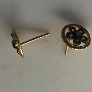 Freida Rothman Small Pave Stud Earrings